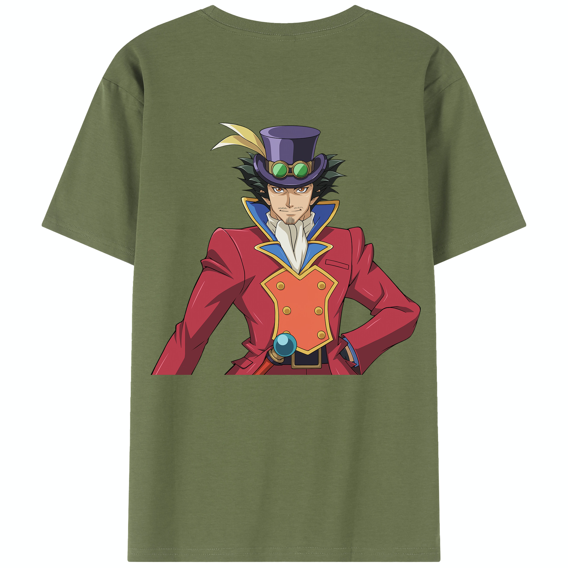 （画像用） 遊☆戯☆王 Yu-Gi-Oh! 綿100％半袖Tシャツ（背面プリント）